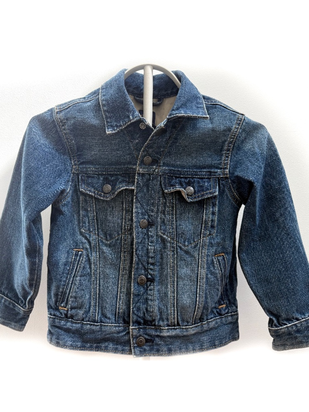 Gap Kids Blue Denim Jean Jacket – Size 6/7